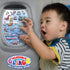 Funny Farm Animals Window Clings for Kids & Toddlers by Jesplay USA - Reusable Gels & Decals, Puffy Sticker Activities