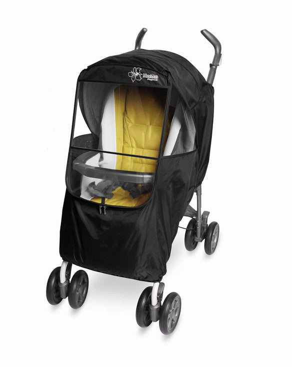 Manito Elegance Plus Stroller Weather Shield/Rain Cover - Black