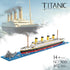 Titanic Toys Model Micro Building Blocks Set, 1872 Pieces Cruise Ship Mini Bricks DIY Educational Toy for Adults