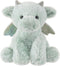 Apricot Lamb Toys Plush Green Dragon Dinosaur Stuffed Animal, Soft Cuddly 8 Inch for Children