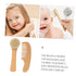 Set FOMIYES Gentle Bath Brush Soft Scalp Care Grooming Kit for Newborns Natural Wool Massage Brush Boy Girl Hair Comb