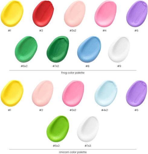 Arteza Kids Paint by Numbers Kit, 10" x 10", Fairytale Canvas Painting with 2 Canvases & 24 Acrylic Paints