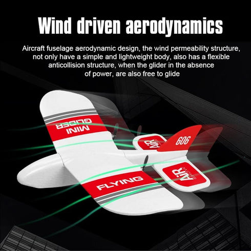 KF606 2.4Ghz 3 GoolRC RC Plane, Remote Control Airplane, EPP Foam Fixed Wing Plane, RTF Ready to Fly Gliding Aircraft