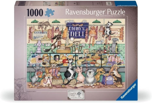 Ravensburger Dapper Dogs No.1 Digby's Deli Jigsaw Puzzle for Adults and Children,