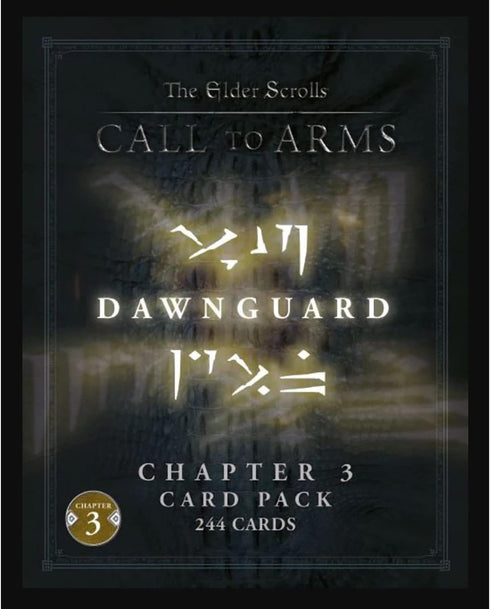 Modiphius Entertainment The Elder Scrolls: Call to Arms: Chapter 3 Card Pack - Dawnguard RPG Accessory