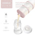 2 Pack, Termichy Stackable Formula Dispenser Portable Milk Powder Container, Light Pink