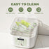 Hranio Set Set Set 6 1 Baby Bottle Cleaner Brush Bottle Cleaner Brush Portable Bottle Cleaning Kit Silicone Brush