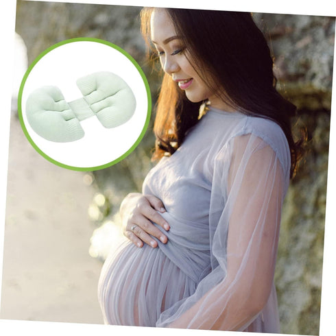 Comfortable U-Shaped Maternity Pillow for Pregnant Women - Lumbar Support & Bed Waist Pad