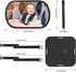 360Rotation, (2-Pack) Baby Car Mirror, Safety Car Seat Mirror for Rear Facing Infant, Clear Wide View, Easily Observe