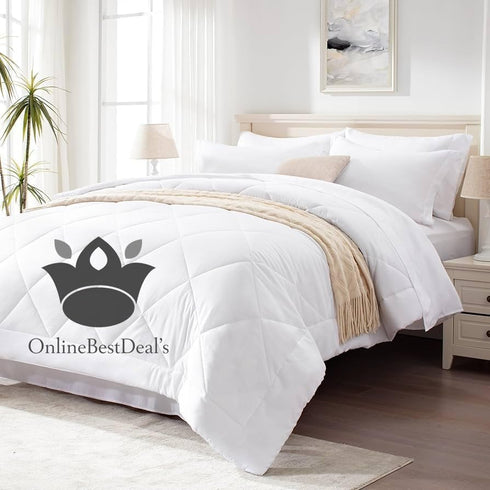 OnlineBestDeal's Pack 2 100% (28" 52") 8" Inch Cozy of Baby Crib Fitted Sheet for Boys & Girls Microfiber Crib Size x +