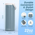 AOOTSMILE 22oz 360 24 2 Portable Breast Milk Cooler for Travel, Large Capacity Breastmilk Chiller for Working Moms