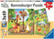 Ravensburger Sports Day - 3 x 49 Piece Jigsaw Puzzle Set for Kids - 05187 - Unique Pieces Fit Together Perfectly