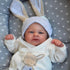 Zero Pam Realistic Reborn Baby Dolls Boy 17 inch Silicone Dolls Soft