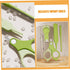 Set CHILDWEET Manicure Kit with Nail Clippers and Nail Filer for Infants Portable Green for Newborn Grooming and Travel
