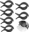 6pcs Stroller Clips Pegs for Hooking Muslin and Toys, Blanket Clips, Car Seat Cover Clip, Nursing Cover