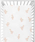 Cute Gooses Duck Baby Crib Sheets - Mini Crib Sheets Fitted for Boys Girls, Neutral Toddler Bed Sheets, 27"x 39"
