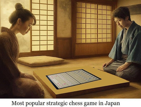 Japanese Shogi Chess - Magnetic Board Game, Sho-gi, Jiangqi, Japanese Xiangqi