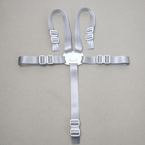 NEXAVKPR 5 Secure Point Harness Strap with Adjustable Length for Strollers High Chairs and Boosters Seats Easy