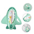 Bath Thermometer in Cartoon Plane Shape Floating Water Temperature Gauge for Safety Bath Quick Accurate Measurement