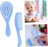 Set 6-Piece Sosoport Baby Hair Brush for Newborns Infant Comb and Massage Brush Kit Soft Silicone Baby Bath Supplies