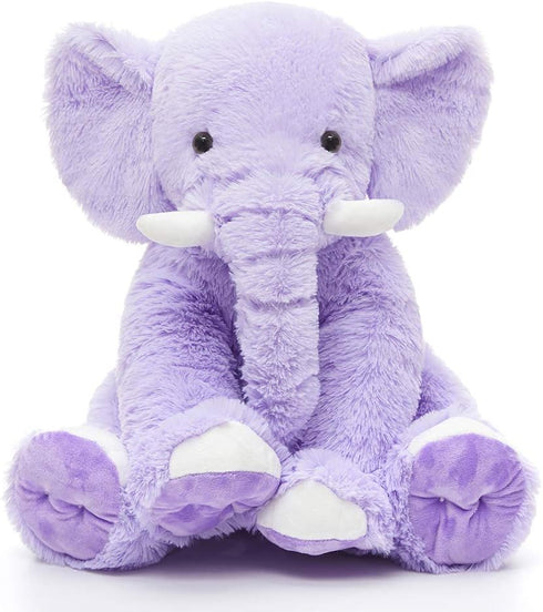 MorisMos Large Elephant Stuffed Animal, 19.6inch Soft Stuffed Elephant Plush Companion Gifts