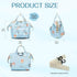 Mozzilog Backpack 4 1 Mommy Small Diaper Bag Crossbody, Convertible Mini Diapers in w/ Shoulder for Stroller, Travel
