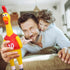 14inch POPLAY Rubber Chicken Grade Latex Squeeze Chicken Prank Novelty Pet Toys for All Age Groups Gift for Children