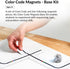 Color Code Magnets Base Kit: Interactive Coding Learning Tool for Kids Ages 5+, 36 Tiles for Classroom Education