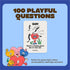 Talking Hearts 200 20 Conversation Cards for Family, Fun Questions and Challenges for Dinnertime, Road Trips, and Game