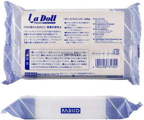 AIR Dry Stone LA Doll Premix Clay 400 GM by Padico