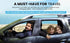 MommyMob 360 Set Complete Kids Travel Tray Kit - Easily Expands Cup Holder into Cup & Travel Tray for Kids Car Seat