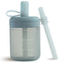 Moonkie Baby Straw Cup | Silicone Toddler Sippy Training Cup With Straw