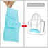 PandaEar 2 Pack Silicone Baby Bibs - Adjustable, Waterproof, Soft, Non Messy for Feeding