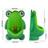 sundee Cute Frog Standing Potty Training Urinal for Boys Toilet with Funny Aiming Target - Blackish Green