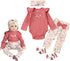 Pedolltree Reborn Baby Doll Clothes 22 inch Girl Outfit Accessories for 20-22