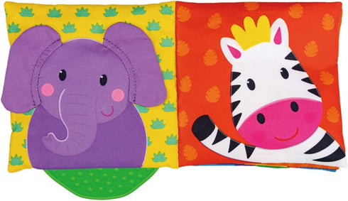 Galt Jungle Teether Soft Fabric Book for Babies