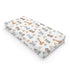 Jungle Safari Animals Changing Pad Covers, 32''x16'' Zoo Leopard Elephant Giraffe Zebra Hippo Monkey for Boy Girl