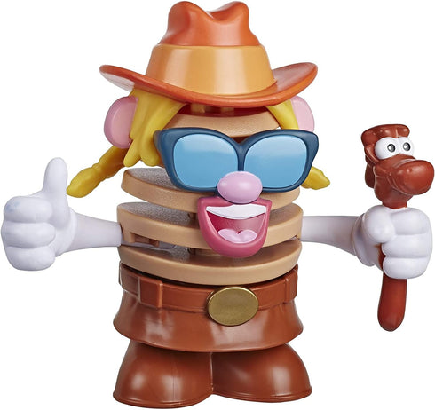 Potato Head Mr Chips: Mr Ranch Blanche Toy for Kids Ages 3 and Up, Mrs