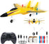 SU-27 RC Airplane,2.4GHz 2 Channel Remote Control Plane with Gyro Night Lights