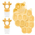 Baby Fruit Feeder and Breastmilk Popsicle Molds for Teething Relief | BPA Free Silicone Baby Food Teether Feeder (2