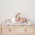 Colorful Sea Animals Baby Changing Pad Covers for Boys & Girls 32''x16'' Unisex Fitted Sheets