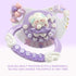 CutiePlusU Adult Size Pacifier DIY Big Shield Pacifier - White Purple