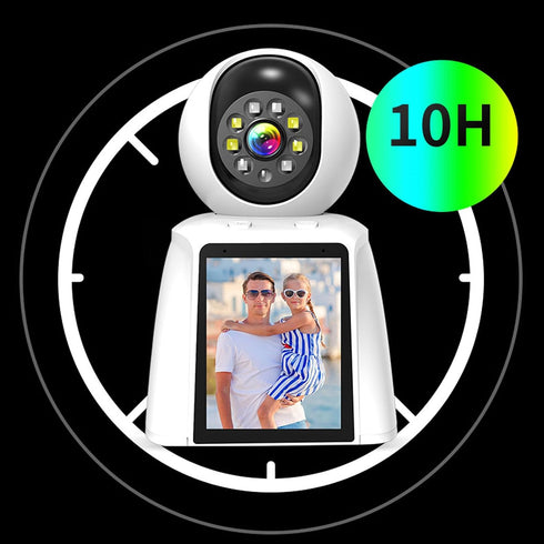 FOSA 3MP 360 Video Baby Camera, Security Camera AI Voice Wake Up Humanoid Movement Tracking, Degree Panoramic
