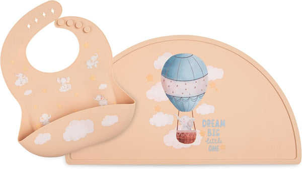 Silicone Baby Bib and Mat | Boys Girls Babies & Toddlers |