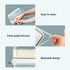 1000g 2300ml Formula Container for Baby Formula Dispenser with Scraper and Scoop One Button Handy Milk Powder Container