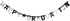 Happy Graduation Large Foil Letter Banner, 8 1/3' x 6 1/2", 1 Piece