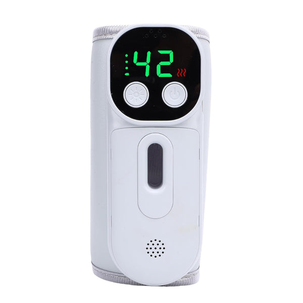Zunate Portable Travel Bottle Warmer,18W Fast Heating Baby Bottle Warmer, Cordless USB
