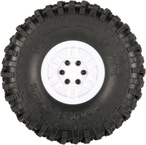Goolsky 4Pcs AUSTAR AX-5020C 1.9 Inch 120mm Tires with Hub for 1/10 Traxxas Redcat SCX10 AXIAL RC4WD TF2