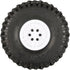 Goolsky 4Pcs AUSTAR AX-5020C 1.9 Inch 120mm Tires with Hub for 1/10 Traxxas Redcat SCX10 AXIAL RC4WD TF2