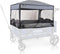 WONDERFOLD Mosquito Net for Stroller Wagon Featuring Easy Access Zippered Entrance with